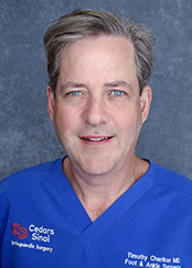 Cedars-Sinai associate professor of orthopaedic surgery, Timothy Charlton, MD.